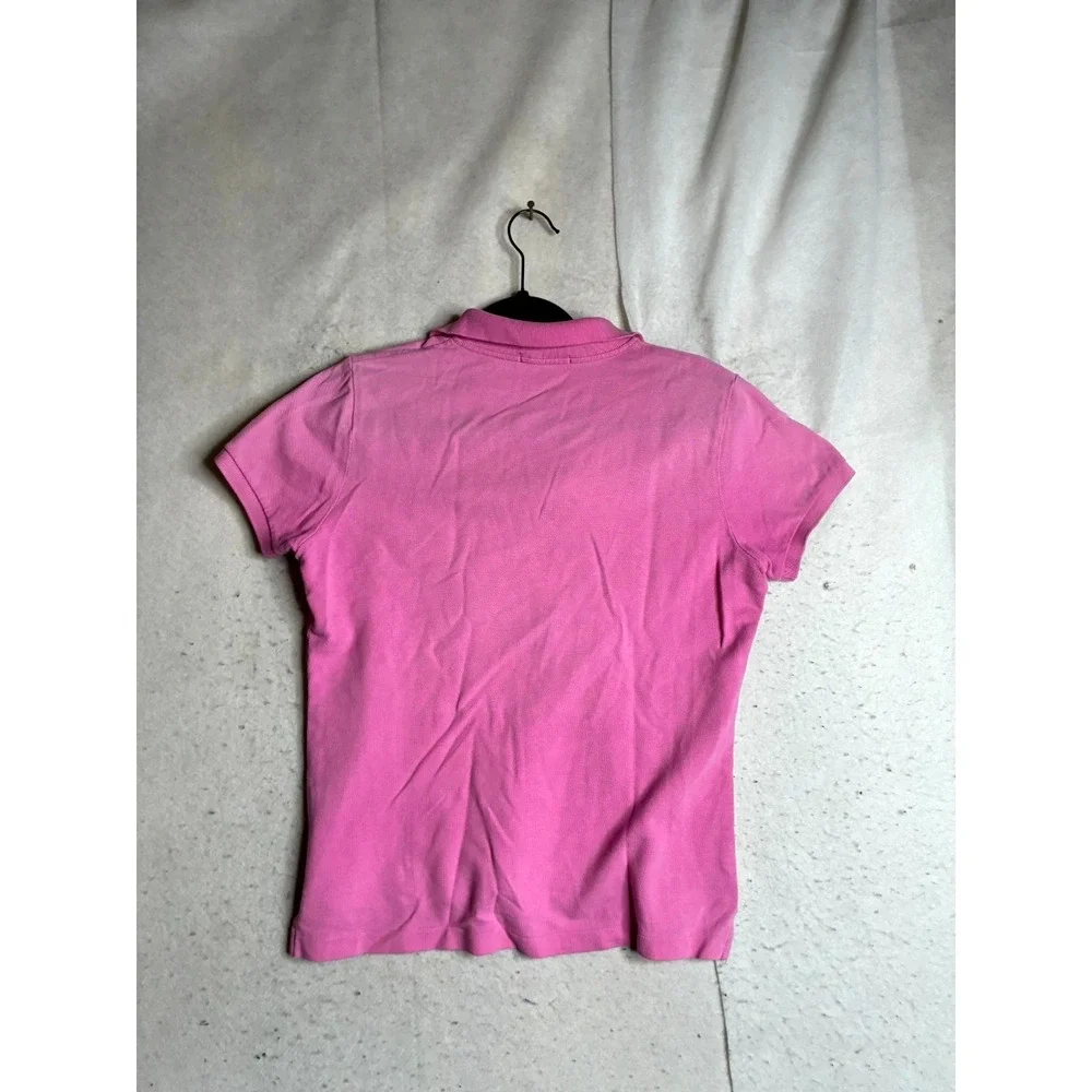 Ralph Lauren The Skinny Polo Shirt Men's Large Pink Golf Performance Pony Logo